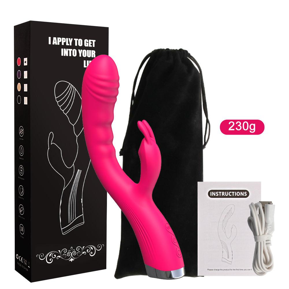 Powerful G-Spot Rabbit Vibrator Vaginal Clitoral Stimulation 10 Powerful Vibration Massager Sex Toys for Women Couples