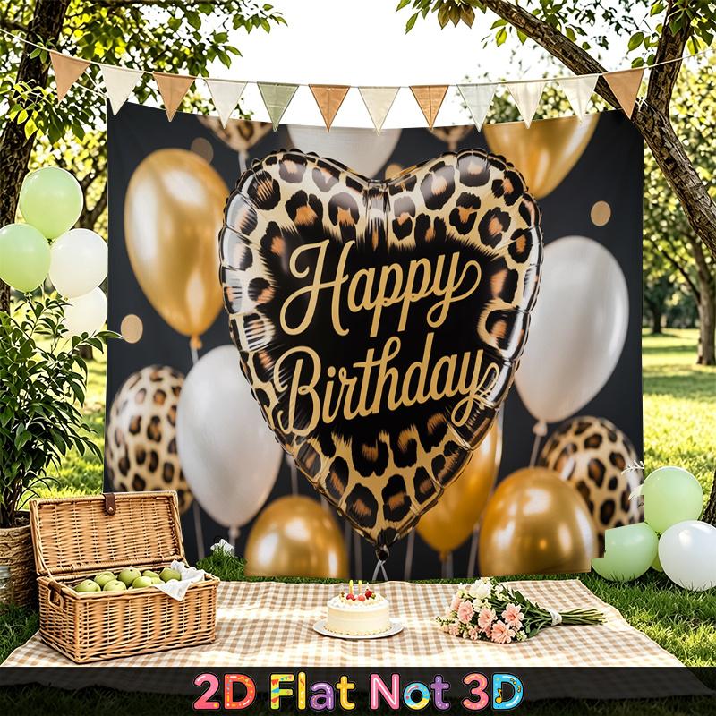 Party Backdrop Birthday White Photo Booth Background Front Door Decor
