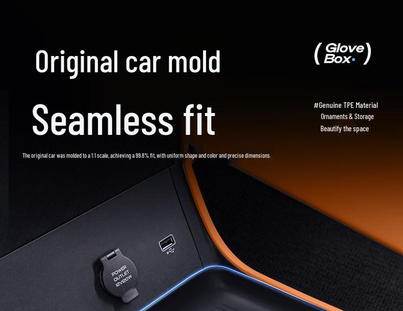 Compatible with Geely Galaxy V900: Car Console Storage Box Decorative Accessories & Armrest Storage.