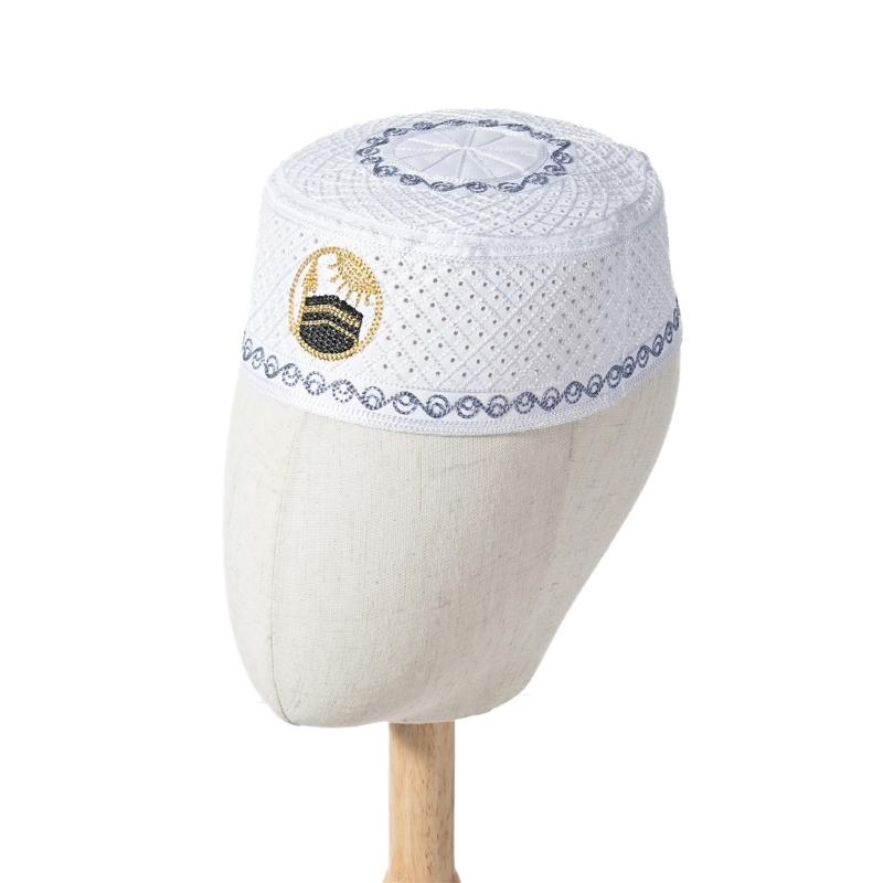 Atmungsaktive Kippa für Männer, Frauen und Kinder Faltbarer jüdischer Hut Geeignet für Synagogengottesdienste und Versammlungen