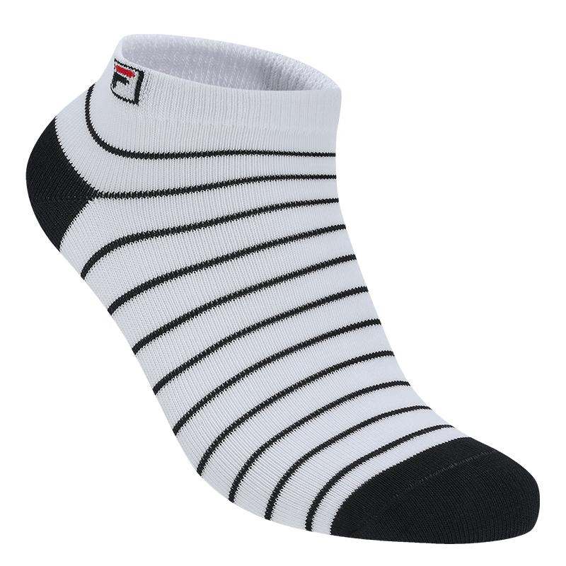 FILA Women s Striped Low-Cut Athletic Socks XS