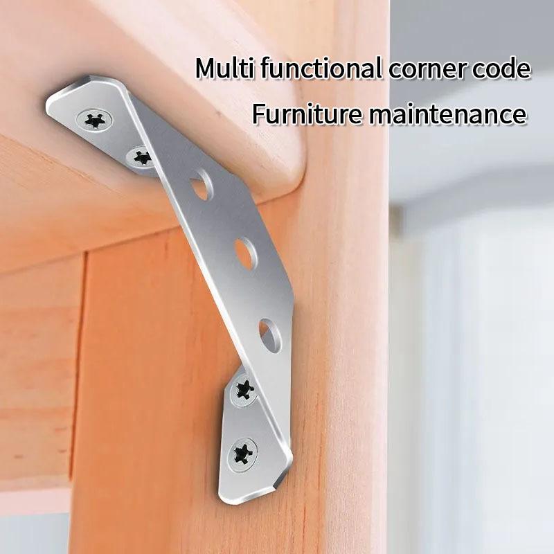 10/16/30pcs universal corner code, multifunctional corner bracket, fastener furniture repair, used for tables, chairs, cabinets