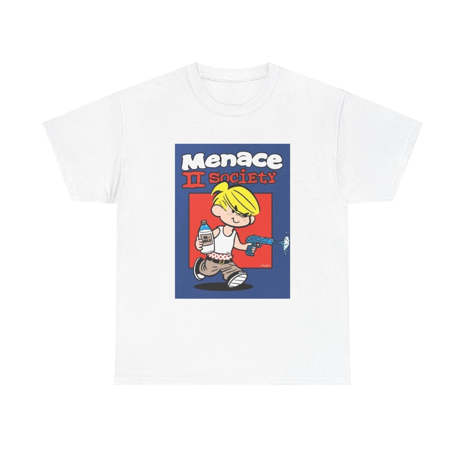 Men s and Women s T-shirts Menace To Society L