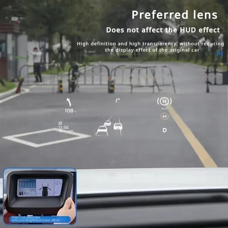 Car HUD Head Up Display Protective Cover Frame For Leading Ideal Li Lixiang MEGA 2024Interior Accessories