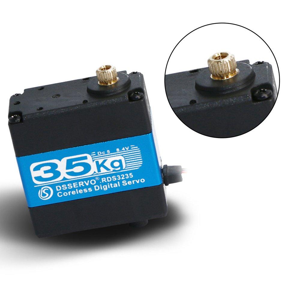 Digital Servo Motor Metallgetriebe Hohem Drehmoment Wasserdicht für RC Car Robot Digital Servo Motor Metallgetriebe Hohem Drehmoment Wasserdicht für RC Car Robot