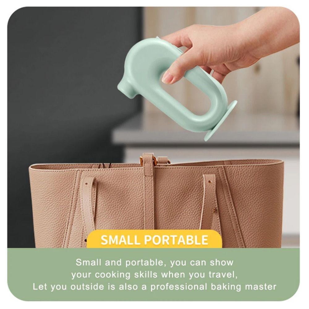 Portable Electric Eggbeater Adjustable Gears Mini Egg Beater Electric Cordless Mixer Whipped Cream