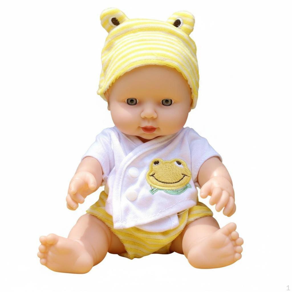 Soft Body Infant Doll Voice Activated Talking Removable Sound Box for Children,