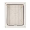 Pet Flap Door Noiseless 2 Way Weather Resistant Interior Exterior Cat Dog Door for Pet Crate Enclosure