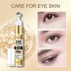 24K Gold Eye Cream with Rollerball - Hydrating Smooth Dark Circles Fine Lines