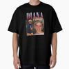 PRINCESS DIANA Rap Hip Hop Princess Diana 90s Retro Vintage Oversized T-Shirt