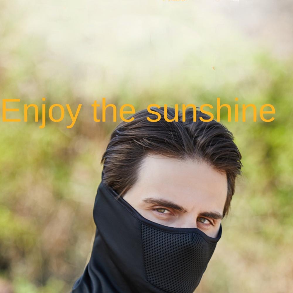 Breathable Sun Face Cover Ultra UV Protection Summer Neck Gaiter Protble Hiking Cycling Mask