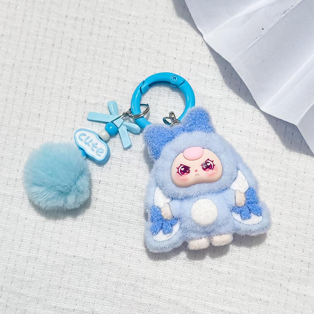 Mini New DIY Accessories Chain Backpack Decor Cute Cartoon Three-dimensional Schoolbag Pendant Boys And Girls Gifts