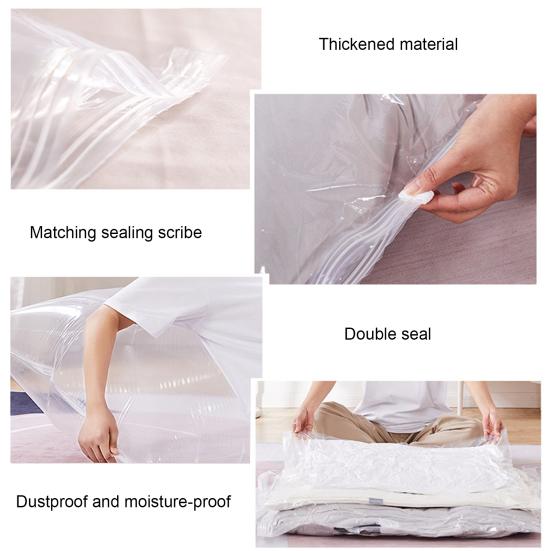 Vacuum Storage Bag Anti-Wrinkle Dust-proof PE Compression Vacuum Seal Bag Home Supplies