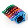 Parti Lega di Alluminio 31,8 mm/34,9 mm Fixed Gear Tubo Sella in Alluminio Morsetto Sella Bicicletta Morsetto a Sgancio Rapido Morsetto per Reggisella Bici