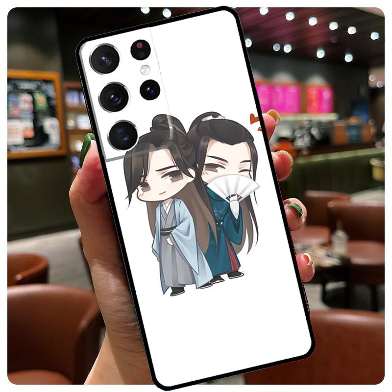 WORD OF HONOR Chibi Handyhülle Für Samsung Galaxy S24 Ultra S20 S21 S22 S23 S25 Ultra S9 S10 Plus S25 FE Hülle