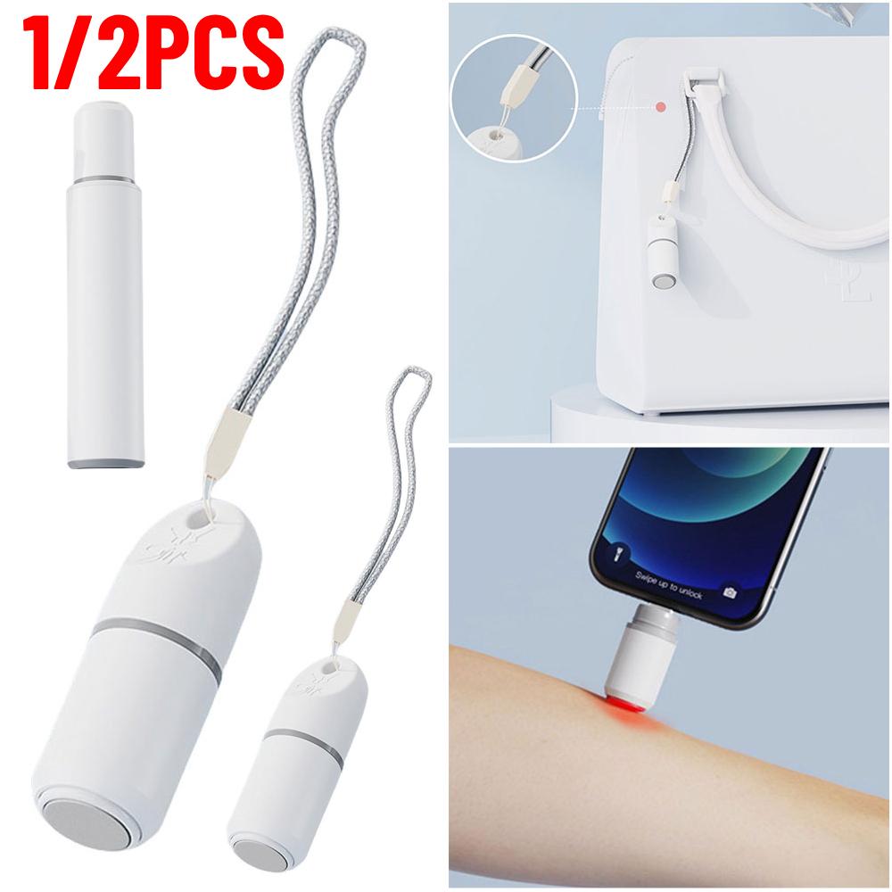 1/2PCS Electronic Mosquito Bite Pen Chemical-Free Natural Mosquito Bite Heat Pen Anti-Itch Pen for Adult Children Camping Travel