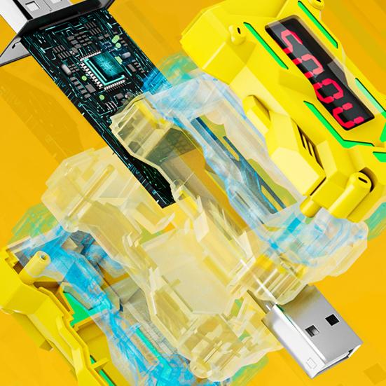 USB Current Voltage Charging Detector Multi-Device Phone Battery Optimizer with Real-Time Voltage Monitor To Fixes Lag And Extends Battery Life