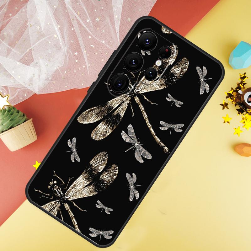 

Dragonfly Phone Case For Samsung Galaxy S26 S25 Ultra S23 S21 S20 S22 S24 FE S10 Plus Cover Coque Galaxy S23 Plus