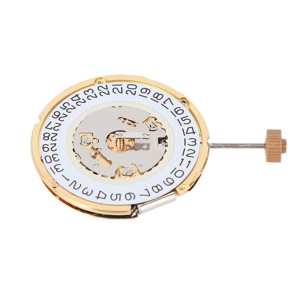 6004D Quartz Watch Movement Calendar Alloy Watch Repairing Maintenance Replacement for Watch Owners