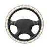 Snoopy Steering Wheel Cover for Cars, Stylish, Anti-Slip, Stain Prevention, Comfortable to the Touch,