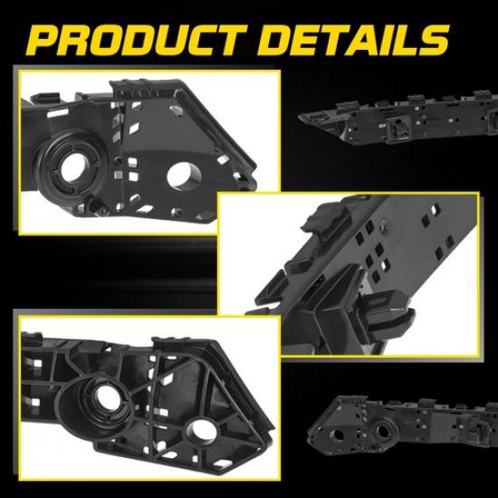 Front Driver & Passenger Bumper Fender Bracket For 15-19 Subaru Legacy Outback B