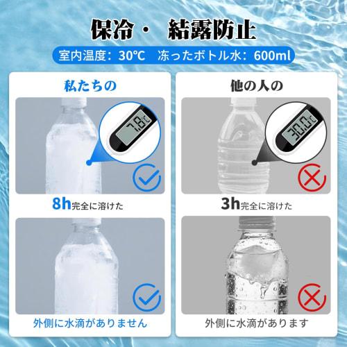 PET Bottle Holder, Cooler Cover, 4-Layer Design for Authentic Cooling, Condensation Prevention, Reusable, Portable, Thorough Drying, Heatstroke Preven