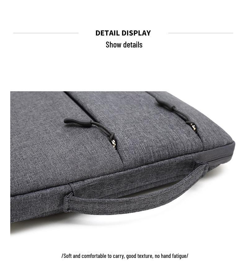 Multi-Pocket Laptop & Tablet Storage Bag for 13-15 Inch Devices