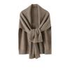 Ladies' Elegant Shawl Scarf - Soft and Warm for All Seasons, Versatile Neck Wrap Suitable for Sweaters, Shirts, and Casual Dresses