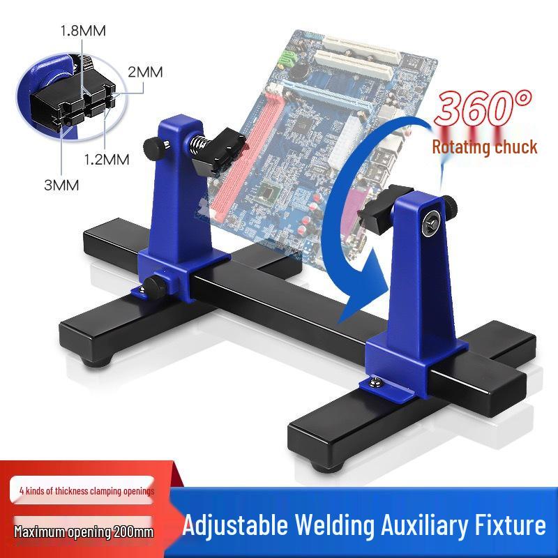Adjustable Circuit Board Soldering Fixture & Auxiliary Clamp for Mobile Phone and Computer Repair