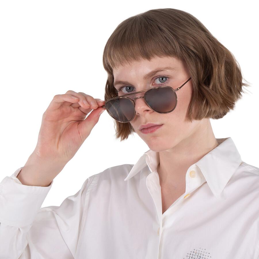 Herr. Leight Roku II S Smokey Pilot uniSex Titan Sonnenbrille Ml4015 Bbz Pyr Smky 48