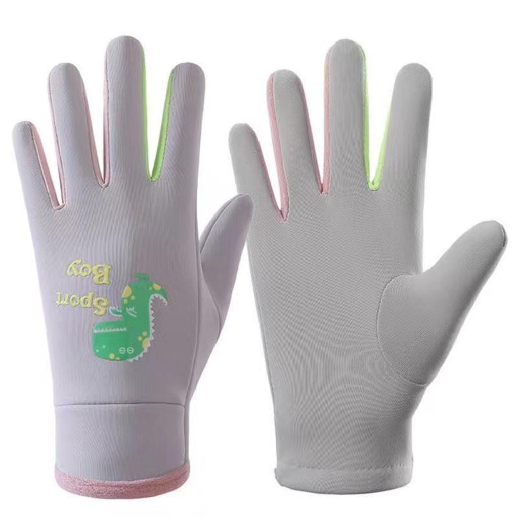 Children's Warm Gloves Plus Fleece Cold-proof Gloves
