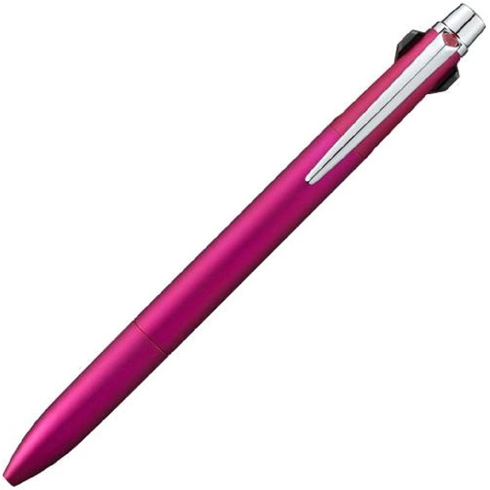 [Mitsubishi Pencil] Jetstream Prime Knock 3-Color Ballpoint Pen SXE3-3000-05-13 Shaft Color: Pink
