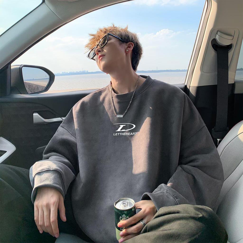 Men's Hip Hop Suede Velvet Hoodie - 2025 Spring & Autumn Couple Style