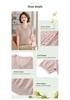 Women's Summer Ice Silk Short-Sleeve Age-Defying Top, Lightweight Knit T-Shirt for Middle-Aged and Elderly.