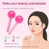 Facial ice therapy care massage beauty ball,holding ice wave ball,massaging facial cold compress water gel bead small ice hammer