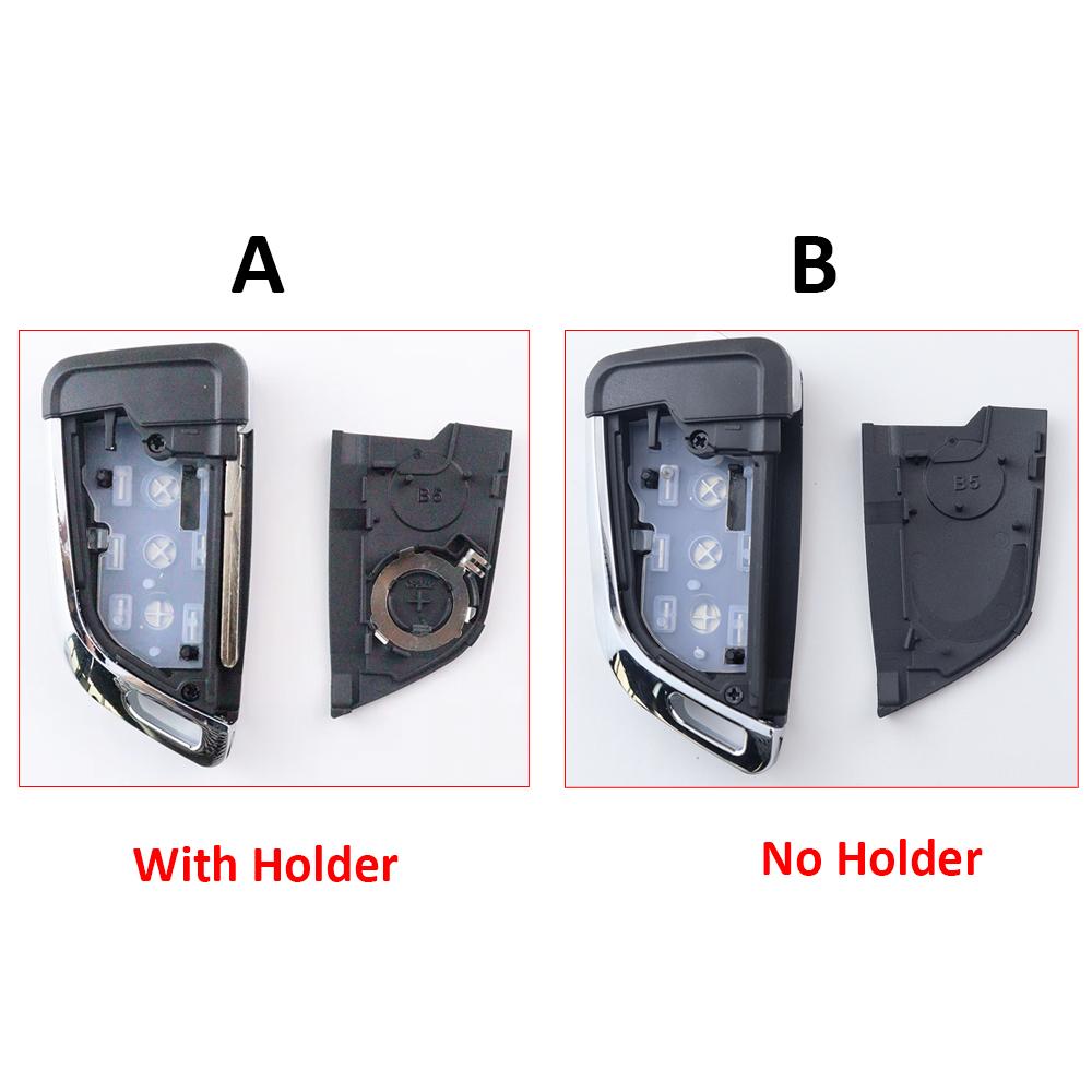 blsh7 2 3 Bottons Upgrade Car Key Fob Case Shell Housing for For Volkswagen for Vw Jetta Golf Polo Passat Beetle for Skoda for Seat B5
