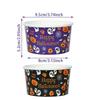 Halloween Kürbis Geist Papier Snack Dessert Becher Schüssel Geschirr für Halloween Motto Party Dekoration Zubehör