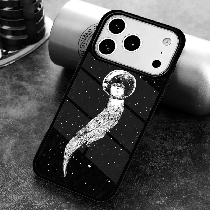 Sea Otter Pattern Phone Case For iPhone 17,16e,15,14,13,12,11,Mini,Pro,MAX Soft Silicone Cover