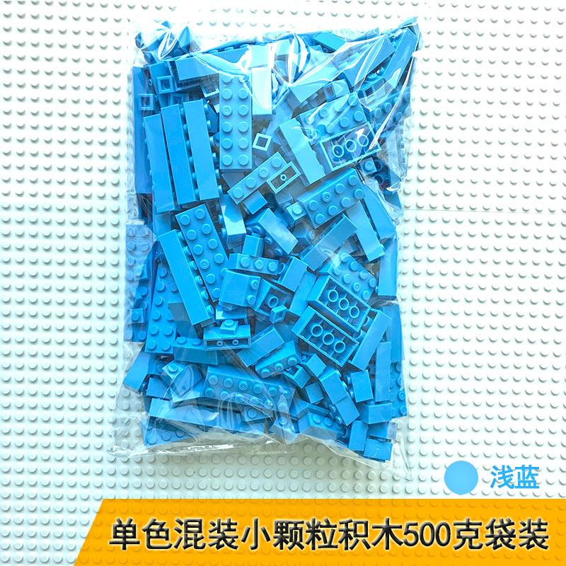 17colos 500g Compatible Small Particle Blocks Brick Single Multi-spec Mixed Creative Assembly Diy Building Blocks Loose