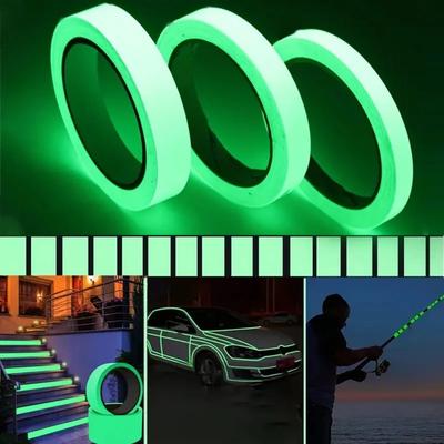 Svítící páska Vodotěsná Ve tmě Jasná Fluorescenční Venkovní Na Rybářský prut, Lano, Hvězda, Oblečení, Barva, Halloween, Vánoce