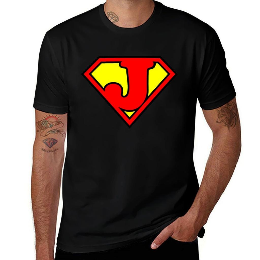 Super J TShirt Casual Daily Graphic Tee