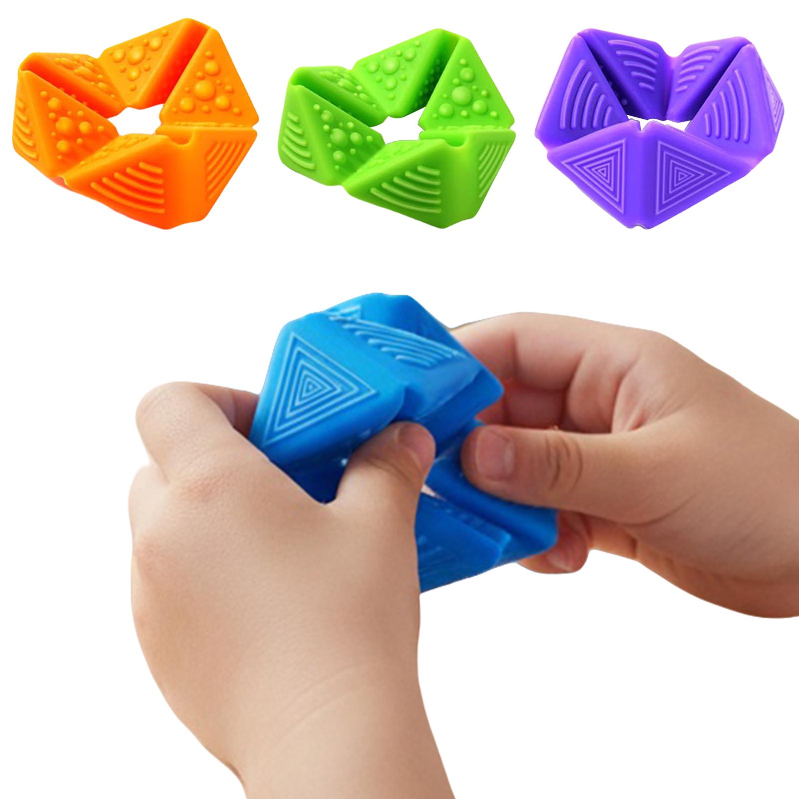 

Decompression Fidget Sensory Toy for Autism & ADHD with Textures Quiet Silicone Sensory Flip Cubes Gifts for Children and Adults China Mainland