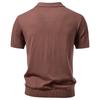 Reebok 2026 Spring/Summer New Embroidery Fashion Business Polo Shirt with Turn-down Collar for Men, Short-sleeved Knitted Top, Cardigan for Men
