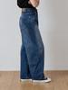 Kkomma Cmj46 Summer Breeze Dart Balloon Fit Denim Pants