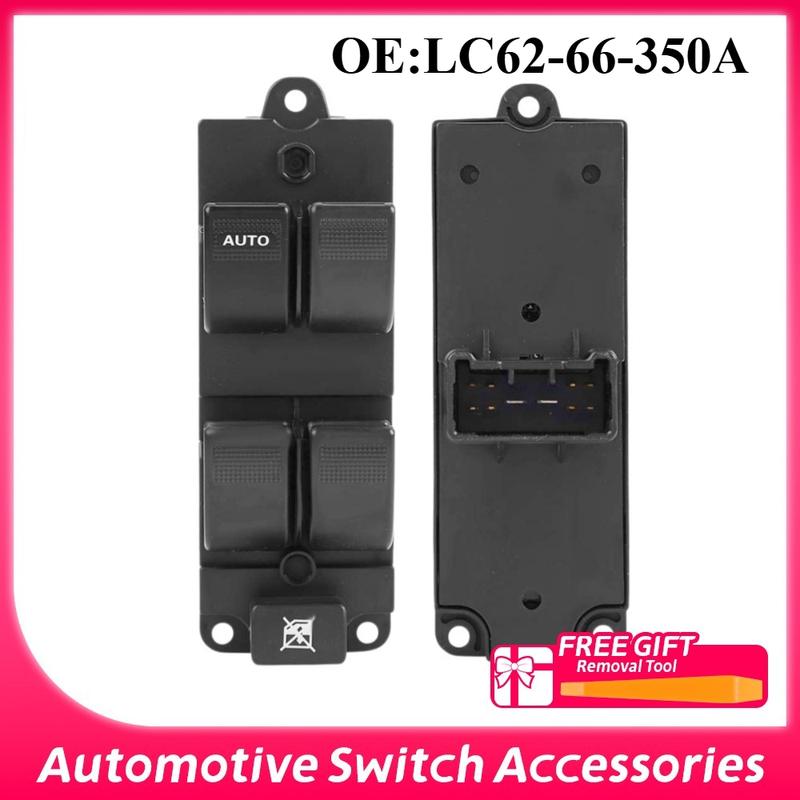 LC62-66-350A Left Driver Side Car Power Window Switch Lifter Button For Mazda MPV 626 2001-2006 LC6266350A