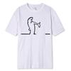 Tolle Space Coaster T-Shirts La Linea TV-Serie Aufdruck Streetwear Unisex Street Fashion Reines Baumwoll-T-Shirt Lustige T-Shirts Oberteile