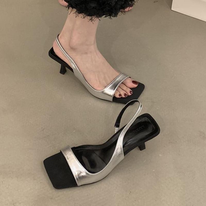 High Heels Women Sandals Stilettos Sexy Shoes Summer Dress Pumps Elegant Heeled Shoes Woman 2025 Designer Mujer Zapatos