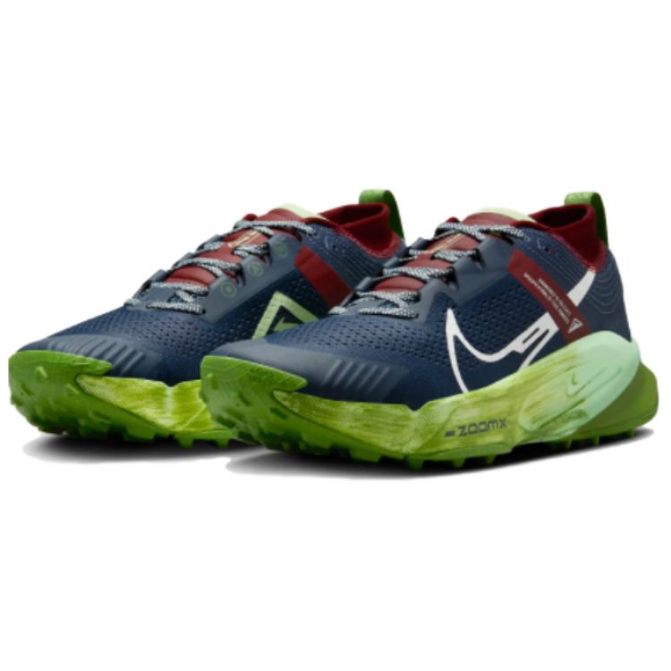 New Nike ZoomX Zegama Thunder Blue Chlorophyll Dark Team Red Summit White DH0623-403