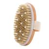 2 In 1 Dry Skin Body Brush Natural Bristle Dead Skin Remover Anti Cellulite Exfoliates Blood Circulation Health Massage Tools