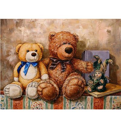 Pittura Diamante 5D Completa Fai da Te Cartone animato bambola animale Ricamo Punto Croce Decorazione Casa Regalo Fatto a Mano